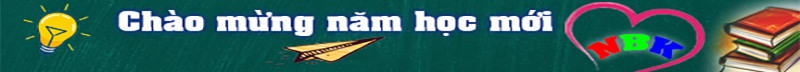 Chào năm học mới